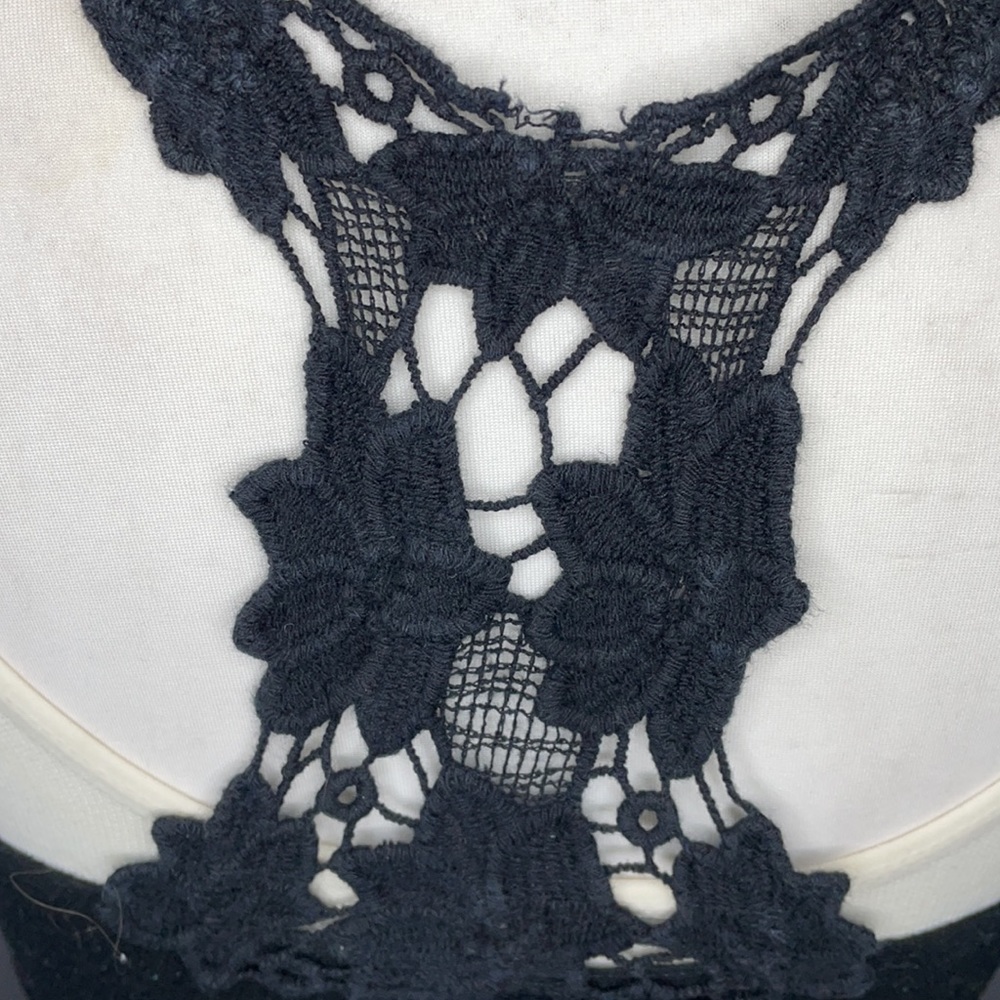 Mossimo Black Racerback Embroided Maxi Dress - Picture 4 of 5